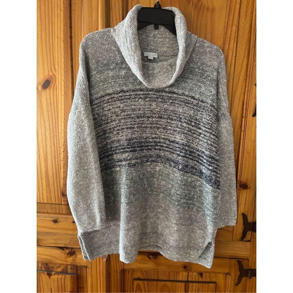 J. Jill Chunky Cowl Neck Sweater